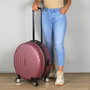 Zoozie Bags Maleta Oro Rosa